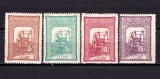 ✅RO 1906 LP 58 &quot;Tesatoarea &quot;, serie urme vagi de sarniera / scan verso, MLH