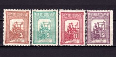 ✅RO 1906 LP 58 &quot;Tesatoarea &quot;, serie urme vagi de sarniera / scan verso, MLH