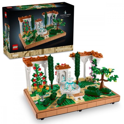 LEGO ICONS GRADINA CU FANTANA 10359 foto