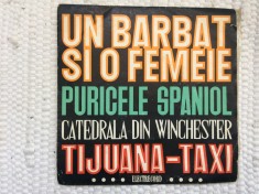 orchestra electrecord un barbat si o femeie disc single 7&quot; vinyl muzica pop vg+