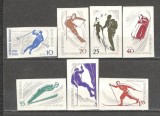 Romania.1961 Posta aeriana-Sporturi de iarna nedantelate YR.258, Nestampilat