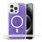 Husa pentru Samsung Galaxy S25 Ultra S938, Techsuit, Sparkly Glitter, Mov