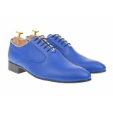 Pantofi barbati office, eleganti din piele naturala box, TEST, ROVI515BL