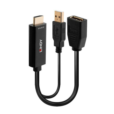HDMI to DisplayPort adapter LINDY 38289 Black foto