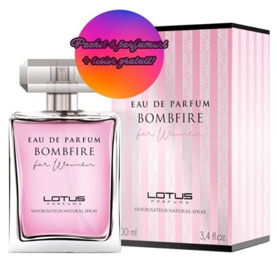Set 4 Apa de parfum Bombfire, Revers, pentru femei, 100 ml + Tester 100 ml GRATUIT foto