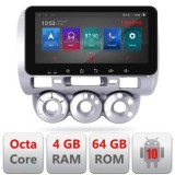 Navigatie Honda Fit Jazz 2004-2008 Android radio gps internet Octa Core 4+64 LTE ecran de 10.33&#039; wide Kit-jazz+EDT-E511-PRO CarStore Technology