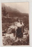 Realfoto , tip carte postala ,Busteni-Valea Alba 1926