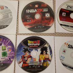 Joc/jocuri ps3 Playstation 3 PS 3 Colectie 7 jocuri pt copii Dragon Ball Z, FIFA