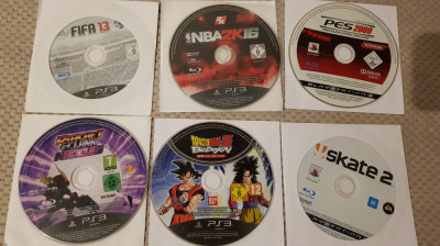 Joc/jocuri ps3 Playstation 3 PS 3 Colectie 7 jocuri pt copii Dragon Ball Z, FIFA foto