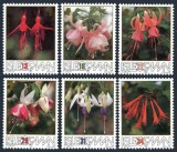 Isle of Man 1988 - Flori, fuchsia, serie neuzata