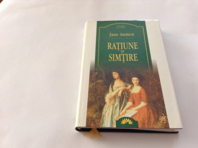 JANE AUSTEN - RATIUNE SI SIMTIRE, CARTONATA RF10/4 foto