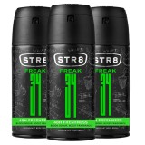 Set 3 x Deodorant Spray, STR8, Fr34k, 150 ml