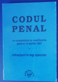 Myh 35s - Codul penal cu completari pana in aprilie 1997 - ed 1997