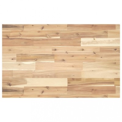 vidaXL Blat de baie netratat, 160x50x4 cm, lemn masiv de acacia 3279682 foto