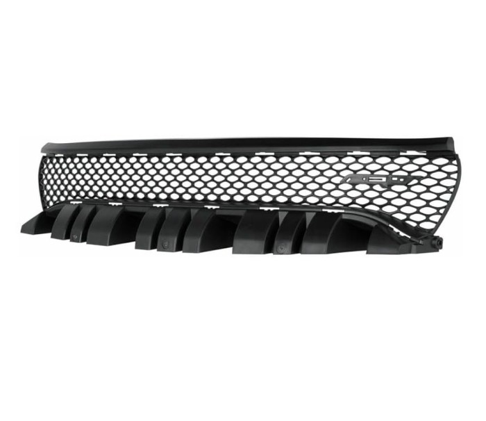 Grila radiator Dodge Charger, 06.2014-, model: SRT, montare fata, negru/negru, RapidAuto
