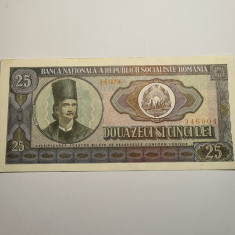 25 lei 1966 UNC