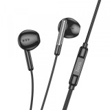 Handsfree USB-C HOCO M123, Negru
