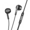 Handsfree USB-C HOCO M123, Negru