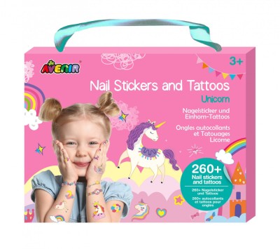 Stickere pentru unghii si tatuaje - Unicorni foto