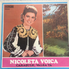 nicoleta voica carasule valea ta disc vinyl lp muzica populara banat EPE 03089