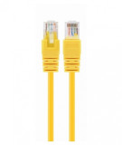 Cablu de retea RJ45 cat 5e UTP 0.25m Galben, Spacer SP-PT-CAT5-0.25M-Y