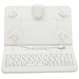Husa Tastatura MRG L338, 10 Inch, TypeC, Alb C795, Other