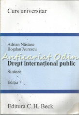 Drept International Public. Sinteze - Adrian Nastase, Bogdan Aurescu foto