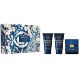 Versace Man Eau Fraiche Extreme Set cadou pentru bărbați EDP 50 ml + 50 ml gel de duș + 50 ml balsam după ras