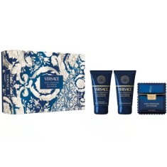 Versace Man Eau Fraiche Extreme Set cadou pentru bărbați EDP 50 ml + 50 ml gel de duș + 50 ml balsam după ras