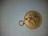 Medalie sport patinaj, regalista, anii 1920, gravor Gerscovici