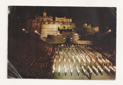 FA45-Carte Postala- SCOTIA - Edinburgh Military Tattoo on the Castle Esplanade foto