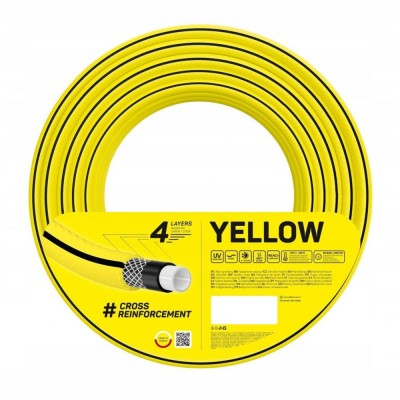 Furtun gradina, Cellfast Yellow, 4 straturi, 3/4&amp;#039;&amp;#039;, 20 m foto