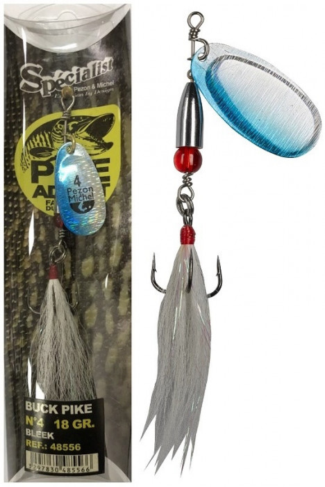 Pezon&amp;amp;Michel Momeală rotitoare Buck Pike 5/20g Bleak