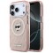 Husa MagSafe pentru Apple iPhone 17 Pro, Karl Lagerfeld, IML Choupette`s Head, Roz