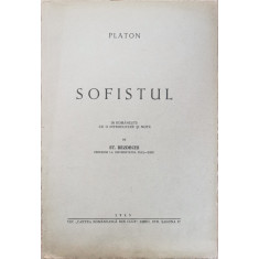 Platon - Sofistul (Introducere si note de St. Bezdechi)