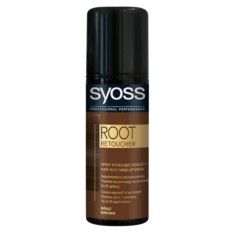 Spray SYOSS Vopsirea Temporara a Radacinilor, Saten, 120 ml, Syoss Root Retoucher Brown, Spray Colorant pentru Radacinile Parului, Vopsire Radacini Pa foto