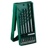 Bosch 2607017161 - Set accesorii insurubare si burghie mixte 14 bucati
