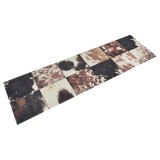 VidaXL Covor de bucătărie lavabil Animal Skin, 45x150 cm, catifea