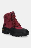 Timberland botine Vibram femei, culoarea roz, cu platforma, TB0A2PDJEKH1
