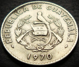 Cumpara ieftin Moneda exotica 10 CENTAVOS - GUATEMALA, anul 1970 * cod 381 = excelenta, America Centrala si de Sud