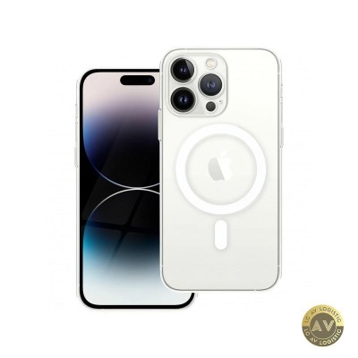 Husa MagSafe pentru Apple iPhone 14 Pro Max OEM Clear Transparenta foto