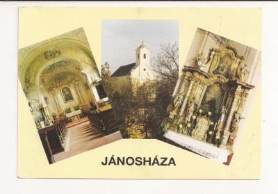 FA3 - Carte Postala - UNGARIA - Janoshaza, Rk. Templom, circulata foto