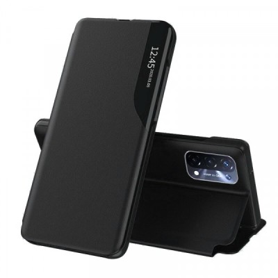 Husa pentru OnePlus Nord N200 5G / Oppo A74 5G / A54 5G, Techsuit, eFold, Neagra foto