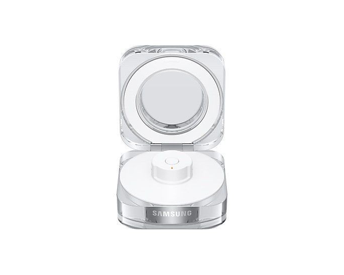 Carcasă &icirc;ncărcare Samsung Galaxy Ring pentru Galaxy Ring, Mărimea 12, Albă, Blister EP-QQ502CWEGWW