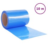 Cumpara ieftin Perdea pentru usa, albastru, 300 mmx2,6 mm 10 m, PVC