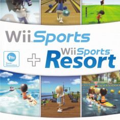 Wii Sports Nintendo+Wii Sports Resort joc Wii classic/Wii mini/,Wii U