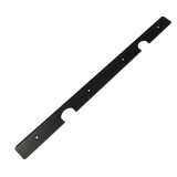 Profil imbinare blat colt, 17466, negru, 38 x 600 mm