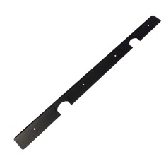 Profil imbinare blat colt, 17466, negru, 38 x 600 mm foto