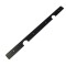 Profil imbinare blat colt, 17466, negru, 38 x 600 mm