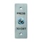 Buton de iesire, montaj ingropat, inox, LED, NO-NC-COM, 115 x 40 mm CSB-408L